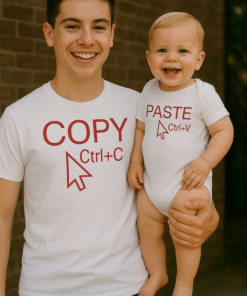 Ctrl C - Ctrl V - Babybody og T-skjorte