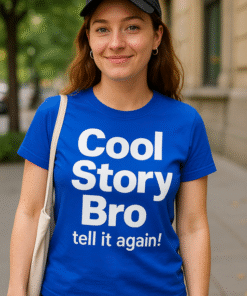 Cool Story Bro tell it again - T-skjorte