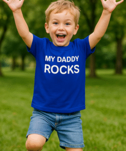 MY DADDY ROCKS - T-skjorte