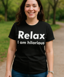 Relax I am hilarious - T-skjorte