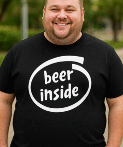 Beer inside - T-skjorte