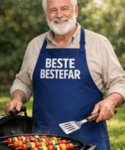 Morsomt forkle – BESTE BESTEFAR