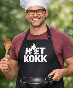 Morsomt forkle HET KOKK