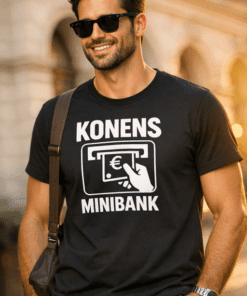 Morsom t-skjorte KONENS MINIBANK