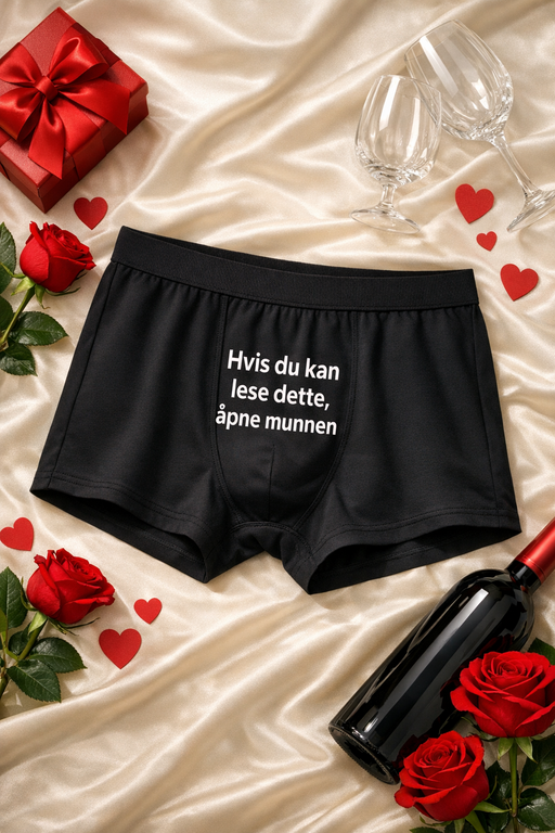 Herreboxere – Hvis du kan lese dette, åpne munnen