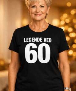 Morsom t-skjorte LEGENDE VED 60