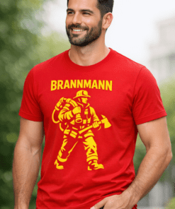 T-skjorte Brannmann