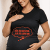 Gravid-t-skjorte: NÅR JEG BLIR STOR.. ...BLIR JEG SJEFEN DIN