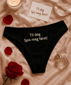 Dameundertøy Spis meg først som morsom gave til utdrikningslag eller bursdag