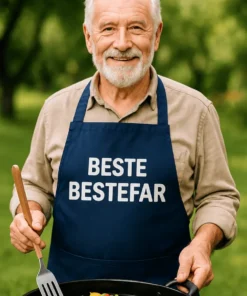 Forkle Beste bestefar som morsom gave til bursdag for bestefar som elsker grilling
