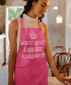 Forkle lett å være med navn med teksten HADDE DET VÆRT LETT Å VÆRE BERIT, VILLE ALLE VÆRT DET!