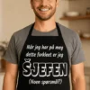Forkle Når jeg er sjefen med morsomt sjefe-design og tydelig tekst