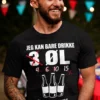 Morsom t-skjorte 3 øl med humoristisk design og trykket tekst