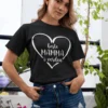 Morsom t-skjorte Beste mamma i verden med trykket beste MAMMA i verden