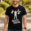 Morsom t-skjorte beste pappa med trykket BESTE PAPPA
