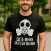 Morsom t-skjorte Ekte menn skifter bleier med teksten EKTE MENN SKIFTER BLEIER