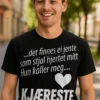 Morsom t-skjorte Kjæreste med stjålet hjerte som gave til kjæreste