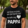 Morsom t-skjorte Pappa med jente med teksten det finnes en jente som stjal hjertet mitt Hun kaller meg... PAPPA