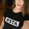 Morsom t-skjorte Sta med trykket #STA