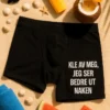 Morsomme boksershorts Kle av meg med teksten KLE AV MEG, JEG SER BEDRE UT NAKEN