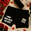 Morsomme boksershorts Kun det beste med humoristisk design som gave
