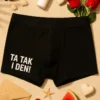 Morsomme boksershorts Ta tak i den med teksten TA TAK I DEN! som humoristisk gave