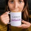 Morsomt krus kjæreste forlovede med teksten KJÆRESTE forlovede